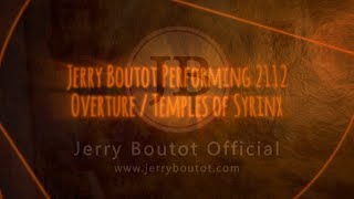 2112 Overture  Temples of Syrinx Rush  2112 Jerry Boutot Guitar Cover [upl. by Rabi14]