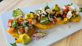 Puerto Rican Shrimp Ceviche Recipe  Maris Cooking [upl. by Skiest]