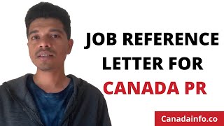 Job Reference Letter vs Experience Letter  Canada PR Application [upl. by Aicilla]