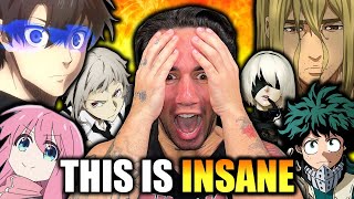 Rapper Reacts to ANIME OPENINGS for THE FIRST TIME NEW OPENINGS [upl. by Nanor]