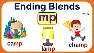 mp Blends  Ending Consonant Blends mp for UKG Ending Blends mp  Phonic Blends  blends mp words [upl. by Martijn]