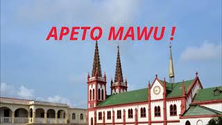 APETO MAWU  chant doffertoire en Ewe Togo [upl. by Fernas]