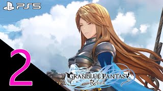 Granblue Fantasy Relink Story Gameplay Walkthrough Part 2 All Cutscenes No Commentary PS5 [upl. by Lavery293]