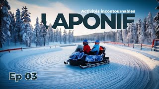 Laponie Ep3  On fait les activités incontournables  spot pour les aurores boréales ❄️ [upl. by Ayahc]