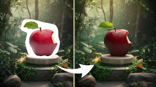 Blending Object into Background  Photoshop Compositing Tutorial [upl. by Izogn]