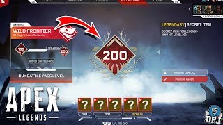 Apex Legends Hidden LEVEL 200 Battle Pass Tier  Secret Reward  Gifting amp Music Packs [upl. by Anyale]