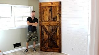 The 40 Barn Door  Easy DIY Project [upl. by Sylvester425]