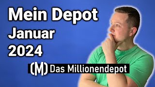 Die Dividenden wachsen Depotupdate Januar 2024  Das Millionendepot [upl. by Strohbehn779]