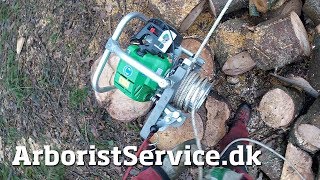 Spillwinde 1800  Gas Powered Portable Winch [upl. by Vharat310]