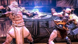 GOD OF WAR III REMASTERED kratos vs zeus LA BATALLA FINAL completo [upl. by Minetta455]