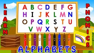 learning alphabets for kids  Phonetics for kids [upl. by Anatnom]