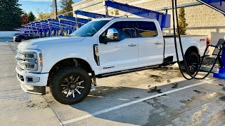 2024 Ford F350 67 Powerstroke 20k mpg and def usage Empty vs loaded [upl. by Garcon81]