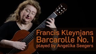 Francis KLEYNJANS Barcarolle No1 op 60  Angelika Seegers on a Julian Dammann 2022 [upl. by Epilihp]