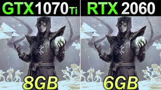 GTX 1070 Ti Vs RTX 2060  1080p and 1440p Gaming Benchmarks [upl. by Asiek]