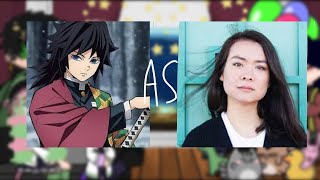 Some hashiras react to Tomioka Giyu as Mitski  KNY x Artist  PT 3  Ollinz [upl. by Deckert71]