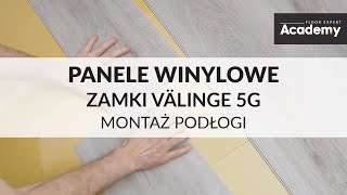 Montaż podłogi Arbiton z systemem zamków Välinge 5G [upl. by Camey]