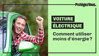 Voiture électrique comment utiliser moins d’énergie [upl. by Ecikram]