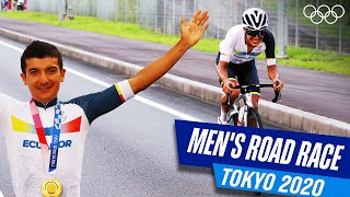 Mens Road Race  Road Cycling  FULL LENGTH  Tokyo 2020 [upl. by Elvie118]