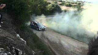 Petter Solberg crash WRC Rally Italia sardinia 2012 Tergu  Osilo RARE [upl. by Lenad]