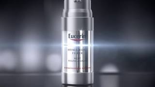 Eucerin HyaluronFiller Night Peeling amp Serum  Rejuvenate Ageing Skin amp Plump Up Winkles [upl. by Ialokin]