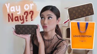 LOUIS VUITTON CLEMENCE WALLET 7 MONTHS WEAR amp TEAR  PROS amp CONS  REGRETS 🤔 [upl. by Seligmann]