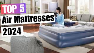 5 Best Air Mattresses of 2024  Perfect for Home and Travel  Top Picks [upl. by Auhsuj]