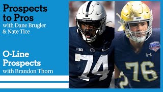 2024 NFL Draft Top oline prospects with Brandon Thorn  Prospects to Pros with Brugler amp Tice [upl. by Nomyar]