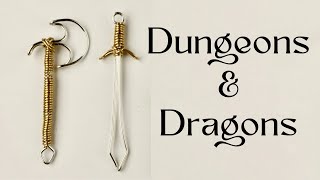 Dungeons amp Dragons Game Pieces  DIY Wire Art Tutorial [upl. by Mcevoy]