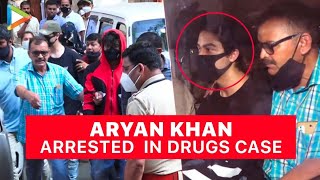 Shah Rukh Khans son Aryan Khan arrested in drugs case [upl. by Freda]