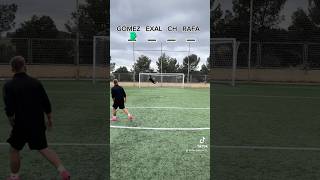 RETO de FALTAS con DIFERENTES BALONES🧤⚽️ shorts viralvideo football soccer [upl. by Otiv949]