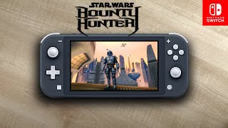 Star Wars Bounty Hunter  Nintendo Switch Lite Gameplay [upl. by Nivrem]