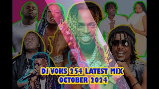 DJ VOKS 254 LATEST MIX OCT 2024 Kudade  Anguka nayo set it extra pressure Hozambee [upl. by Asirap136]