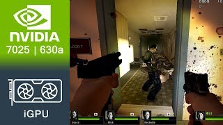 Left 4 Dead 2 Gameplay GeForce 7025  nForce 630a [upl. by Yart]