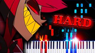 Stayed Gone from Hazbin Hotel  Piano Tutorial [upl. by Enilemme]