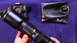 Cheap Telephoto Lens Bower 500mm F8 Review [upl. by Keefer]