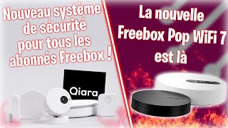 TTFB  un nouveau système dalarme pour toutes les Freebox et une nouvelle Freebox Pop [upl. by Arikal]