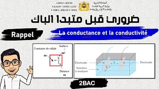 la conductance et la conductivité 2bac افضل مراجعة للدرس [upl. by Lorola]