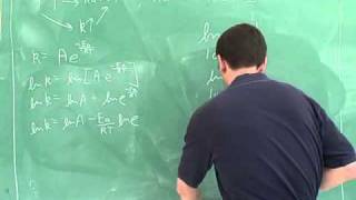 Arrhenius equation Activation energy 4 [upl. by Yerffoj]