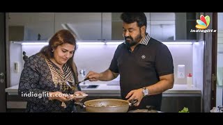 Video  ലാലേട്ടന്റെ Special Chicken Recipe  Mohanlal Cooking Video  Marakkar Arabikadalinte Simham [upl. by Trautman]