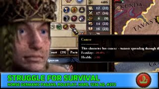 Crusader Kings 2 Roleplay  Struggle for Survival  Lets Play Hard 2018  2020 [upl. by Sibell659]