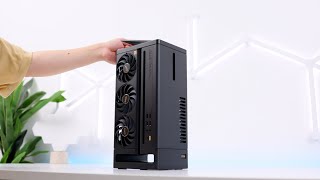 The most expensive ITX case Ive ever bought  Xikii Industry FF04 Build [upl. by Eralc]