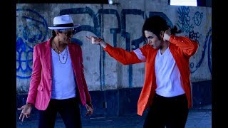 Michael Jackson Dancing With Bruno Mars Watch this video Impersonators [upl. by Gray]