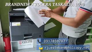 NEWLY RELEASED KYOCERA TASKALFA 2020 [upl. by Aiyt]