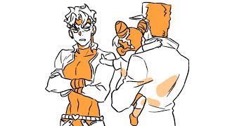 Jolyne Meets Uncle Dio JoJo Comic Dubs [upl. by Cecilla424]