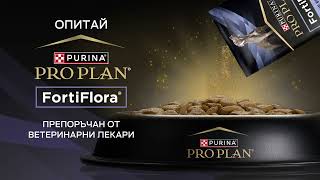 Естествена грижа за твоя домашен любимец с PURINA PRO PLAN® FortiFlora® [upl. by Alita]