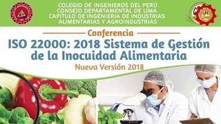 ISO 22000 2018 Sistema de gestión de la inocuidad alimentaria Nueva versión 2018 [upl. by Harli]