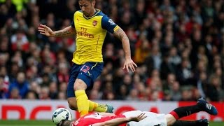 Phil Jones Defensive Skills with his head  Machester United 1 1 Arsenal [upl. by Elgna395]