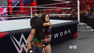 PAIGE ATTACKS AJ LEE RAW 72114 [upl. by Armstrong920]