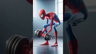 Skinny SpiderMan Goes from Laughing Stock to Gym Beast spiderman shorts brawlstars mcu marvel [upl. by Notkcorb]