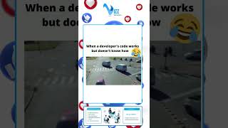 When a developers code works but doesnt know how [upl. by Ahsain53]